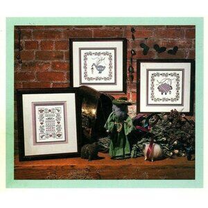 Shepherd's Bush Gentle Flock Sampler Pattern for Counted Cross Stitch 1988